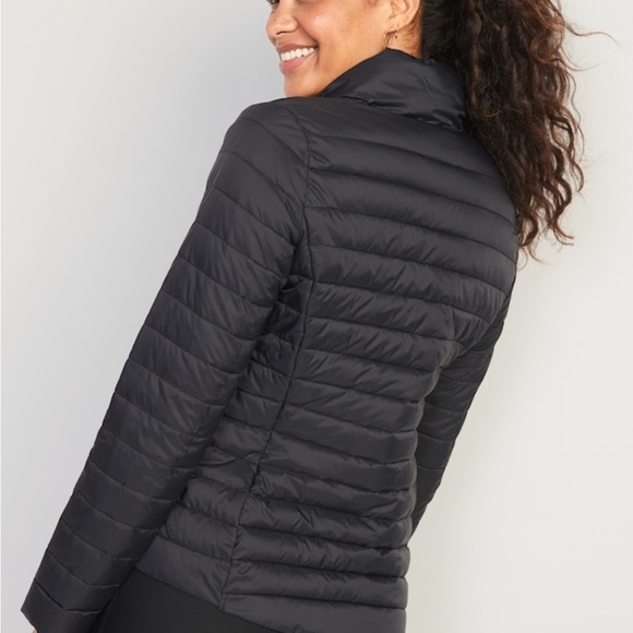Old Navy XXL Black Water Resistant Packable Puffer Jacket for Women - Picture 4 of 13